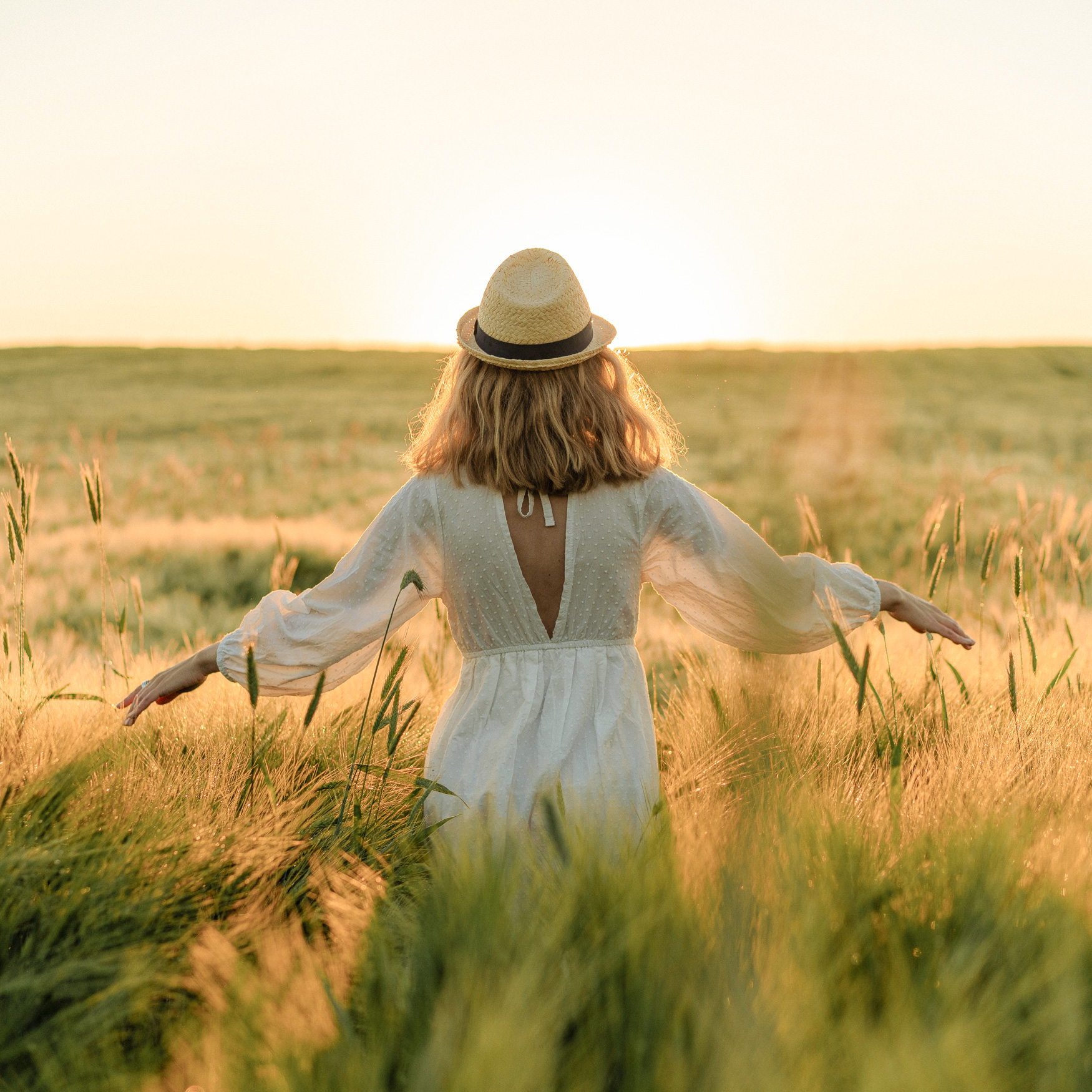Frau im Freien – Aufbruch und Lebensfreude